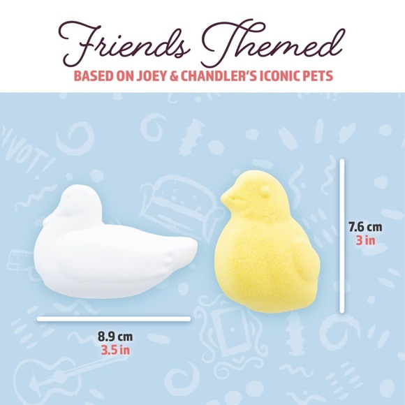 NWT 2 Piece Friends The TV Series Bath Body Fizzers Gift Set Bundle - Picture 3 of 10